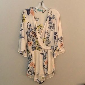 Floral romper